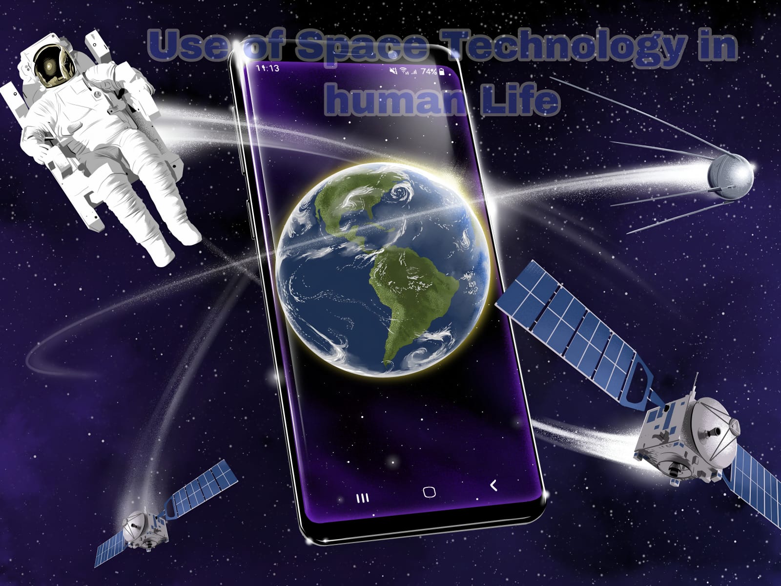 Uses of Space Technology in Daily Human Life