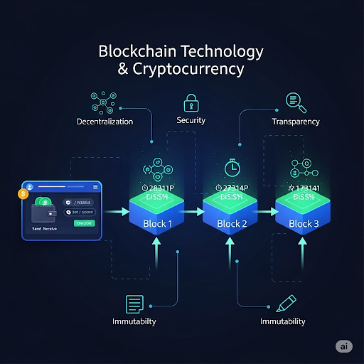 How Blockchain Technology Is Applied in Cryptocurrency