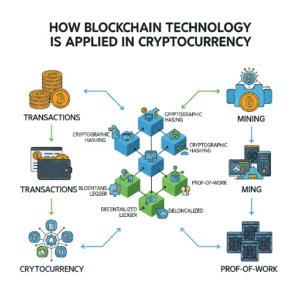 How Blockchain Technology Is Applied in Cryptocurrency